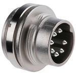 T3486000 Amphenol Dinプラグ Plug 7極 パネルマウント T3486000 AMPHENOL