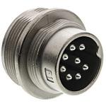 C091-31W008-1002 Amphenol Dinプラグ Plug 8極 パネルマウント C091-31W008-1002 AMPHENOL