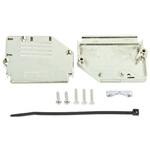 Amphenol FCI D-subコネクタ用バックシェル 863093C シリーズ アングル， ストレート 37 極 AMPHENOL