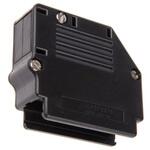 863093C50ALF Amphenol FCI D-subコネクタ用バックシェル 863093C シリーズ アングル， ストレート 50 極 AMPHENOL