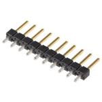 Amphenol FCI ピンヘッダ BergStikシリーズ 10極 2.54mm 1列 ストレート AMPHENOL