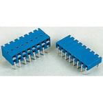 Amphenol FCI 基板接続用ソケット DUBOX シリーズ 2.54mm 5 極 1 列 ライトアングル スルーホール AMPHENOL