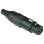 AC3FB Amphenol XLRコネクタ メス 3極 ストレート スルーホール AC3FB 錫めっき AMPHENOL