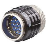 Amphenol プッシュプル丸型プラグコネクタ Ecta133 Ecta133シリーズ， 接触コンタクト：オス， 5極 AMPHENOL