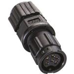 BD-06BMFA-LL7001 Amphenol 丸形コネクタ BDシリーズ， 接触コンタクト：メス， 6極 レセプタクル AMPHENOL