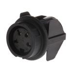 T3327500 Amphenol 丸形コネクタ， 接触コンタクト：メス， 4極 メス AMPHENOL