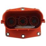 UPCR013ALS1 Amphenol 電気自動車用コネクタ， 1列， 3極， 250A， 1000V， オス， オレンジ C10-731591-03P AMPHENOL