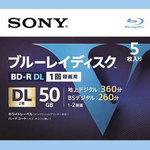 ブルーレイディスク2層 BD-R DL 1回録画用 SONY 【通販モノタロウ】