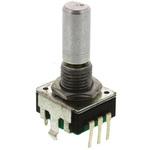 Bourns 機械式ロータリエンコーダ パルス数：18 フラット シャフト 軸径：6 mm BOURNS
