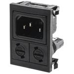 Bulgin IECプラグ C14 オス スナップイン 10A BULGIN