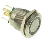 Bulgin 押しボタンスイッチ 50 mA @ 24 V dc パネルマウント SP BULGIN