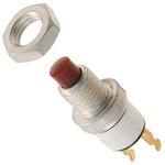 30-601 RED Grayhill 押しボタンスイッチ 1 A モーメンタリ パネルマウント 1極オン / オフスイッチ GRAYHILL