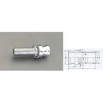EA462BC-24 2・1/2” ホース用プラグ(アルミ製) エスコ