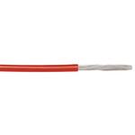 Alpha Wire フッ素樹脂ケーブル 赤  導体材質：銀めっき銅線 30m 24 AWG ALPHA