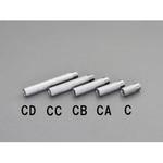 EA469CA-4A R 1/2”x75mm 片ねじニップル(ステンレス製) エスコ