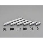 EA469DC-2A R 1/4”x125mm 両ねじニップル(ステンレス製) エスコ