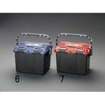 EA505-6 465x333x322mm 収納ケース(ブルー/ブラック) エスコ