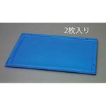 EA506A-0 534x369x18mm 折畳コンテナ用フタ(青/2枚) エスコ