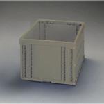 EA506AA-18D 649x439x327mm/74.0L 折畳コンテナ(OD色) エスコ