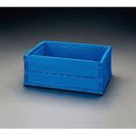 EA506AA-32 649x439x249mm/57.1L 折畳コンテナ(青) エスコ