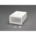 EA506L-67 390x530x300mm 引出し式収納ケース(3個) エスコ