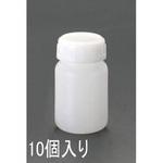 EA508AJ-7B Φ100x188mm/1.0L 広口ポリ容器(10個) エスコ