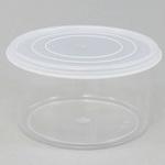 EA508AM-3 Φ95x58mm/380ml シール容器(ポリエチレン) エスコ