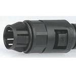 AL16/KM20/A Adaptaflex コンジット プッシュイン カプラー 黒 ナイロン 66 ADAPTAFLEX