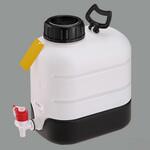 10L ポリ容器(底部傾斜・コック付) エスコ