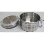 EA508SR-12 127x125mm/1.15L 密閉容器(ステンレス製) エスコ