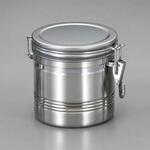 127x125mm/1.15L 密閉容器(ステンレス製) エスコ
