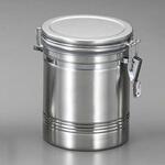 127x190mm/1.84L 密閉容器(ステンレス製) エスコ
