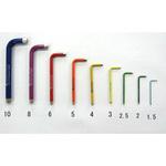 EA573LK-2.5 2.5x 63mm [Hexagon]キーレンチ(カラーコート) エスコ