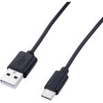 TYPE-Cケーブル 3A対応 0．1m ナカバヤシ