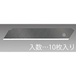 EA589AT-63 100x18x0.5mm カッターナイフ替刃(10枚) エスコ