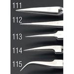 EA595AK-114 110mm/R5A  逆作用ピンセット(ステンレス製) エスコ