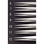 EA595AK-6 0.4x 90mm/ 0C  精密用ピンセット(ステンレス製) エスコ