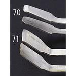 EA595AK-70 4.0x120mm/34B  精密用ピンセット(ステンレス製) エスコ