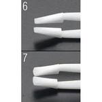 EA595AM-7 118mm/P35A 精密用ピンセット(デルリン製) エスコ