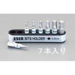 EA611AJ-22 1.5-6.0/7本組 [Hex]ドライバービット(ステンレス製) エスコ