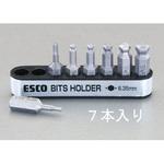 EA611AJ-7 7本組 [Ball-Hexagon]ドライバービット エスコ