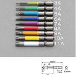 EA611GG-4A T 8x65mm [Hexlobe]ドライバービット エスコ