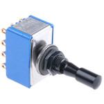 Apem トグルスイッチ On-Off-On 4極双投(4PDT) パネルマウント 4 A @ 30 V dc ハンダ端子 APEM