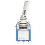 Apem トグルスイッチ ラッチ 3極双投(3PDT) パネルマウント 4 A @ 30 V dc ハンダ端子 APEM