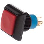Apem 押しボタンスイッチ 5 A @ 28 V dc モーメンタリ パネルマウント NO/NC IP67 APEM