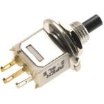 Apem 押しボタンスイッチ 500 mA @ 48 V モーメンタリ パネルマウント 1極オン / オフスイッチ APEM