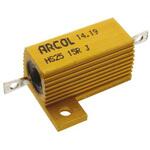 Arcol 大電力用 メタルクラッド抵抗器 25W 15Ω ARCOLECTRIC