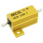 HS25 220R J Arcol 大電力用 メタルクラッド抵抗器 25W 220Ω ARCOLECTRIC