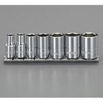 EA617CL 1/4"sq ソケットセット エスコ