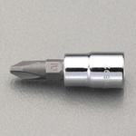EA617CP-2 1/4"sqx#2 [+]ビットソケット エスコ
